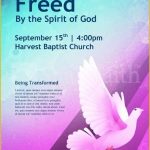 Free Church Flyer Templates Microsoft Word Of Dove Church Flyer With Regard To Free Church Brochure Templates For Microsoft Word