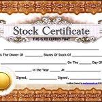 Free Common Stock Certificate Template – Sample Templates Within Free Stock Certificate Template Download