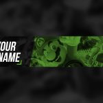 Free Cornered Youtube Banner Template | 5Ergiveaways Regarding Youtube Banners Template