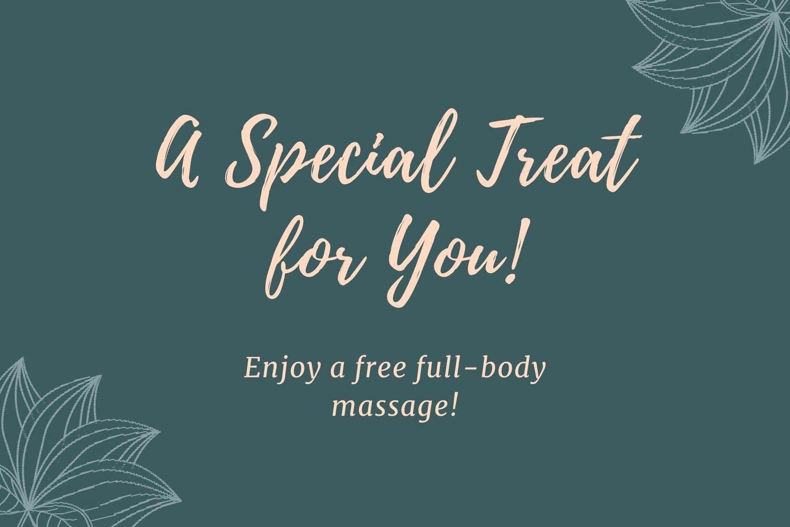 Free Custom Printable Massage Gift Certificate Templates | Canva In Massage Gift Certificate Template Free Printable