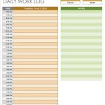 Free Daily Work Schedule Templates | Smartsheet With Employee Daily Report Template