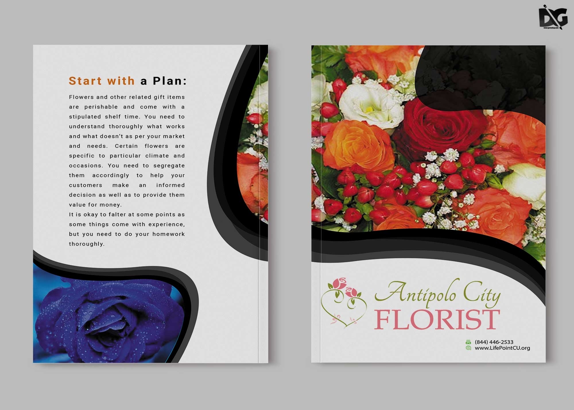 Free Download Flower Product Brochure Template With Regard To Product Brochure Template Free