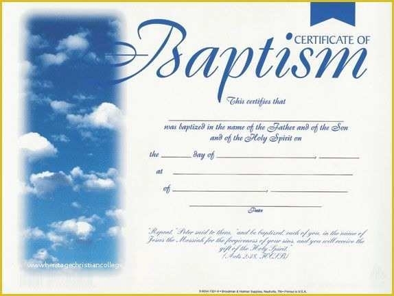 Free Editable Baptism Certificate Template Of Free Baptismal Inside Christian Baptism Certificate Template
