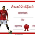 Free Editable Soccer Certificates – Customize Online – Instant Download Intended For Football Certificate Template