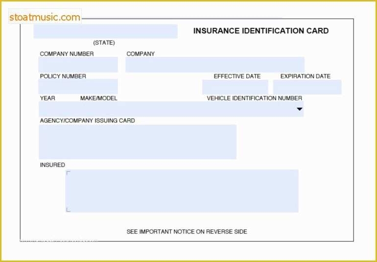Free Fake Auto Insurance Card Template Of 15 Free Fake Auto Insurance With Car Insurance Card Template Download