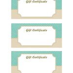 Free Gift Certificate Template | 50+ Designs | Customize Online And Print Pertaining To Present Card Template