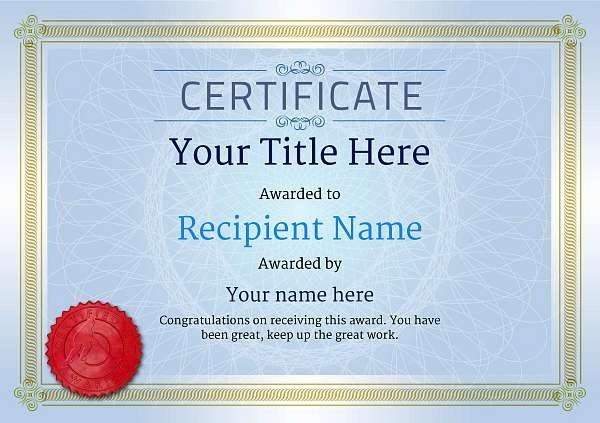 Free Ice Hockey Certificate Templates – Add Printable Badges & Medals Throughout Hockey Certificate Templates