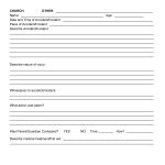 Free Incident Report Form Template Word - Printable Templates regarding Incident Report Register Template