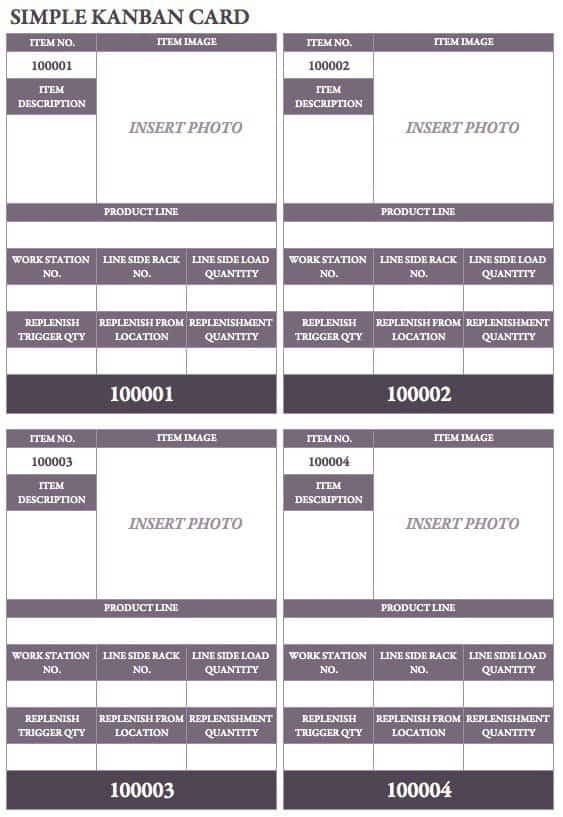 Free Kanban Card Templates – Smartsheet Throughout Product Line Card Template Word