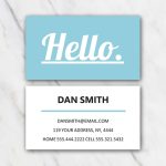 Free Microsoft Word Business Card Templates (Printable 2021) inside Microsoft Templates For Business Cards