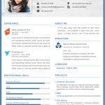 Free Microsoft Word Resume Template With Professional Look – Free Download With Regard To Free Resume Template Microsoft Word