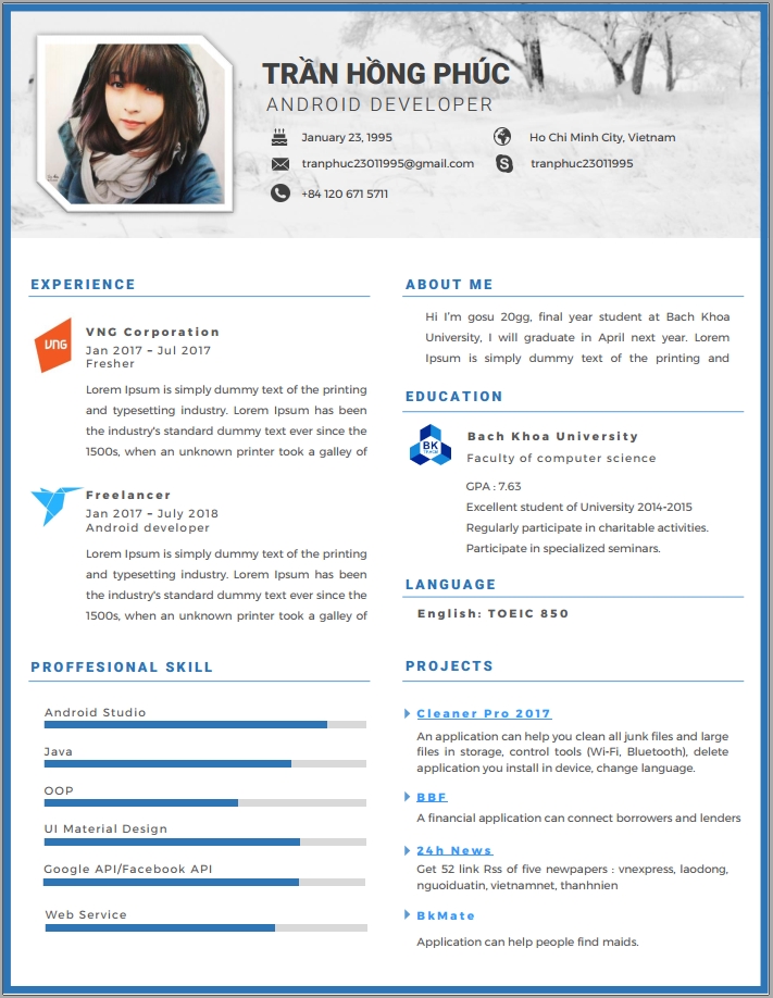 Free Microsoft Word Resume Template With Professional Look – Free Download With Regard To Free Resume Template Microsoft Word