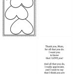 Free Mother'S Day Card Printable Templates In Mothers Day Card Templates