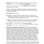 Free Non Disclosure Agreement (Nda) Template – Pdf | Word Inside Nda Template Word Document