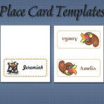 Free Place Card Templates Throughout Place Card Template Free 6 Per Page