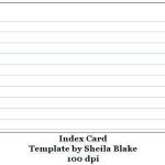 Free Printable 4X6 Cards – Printable Templates Within 4X6 Note Card Template