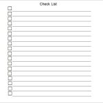 Free Printable Blank Checklist | Template Business Psd, Excel, Word, Pdf In Blank To Do List Template