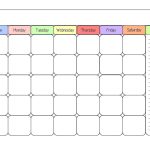 Free Printable Calendar Booklet | Month Calendar Printable Intended For Full Page Blank Calendar Template