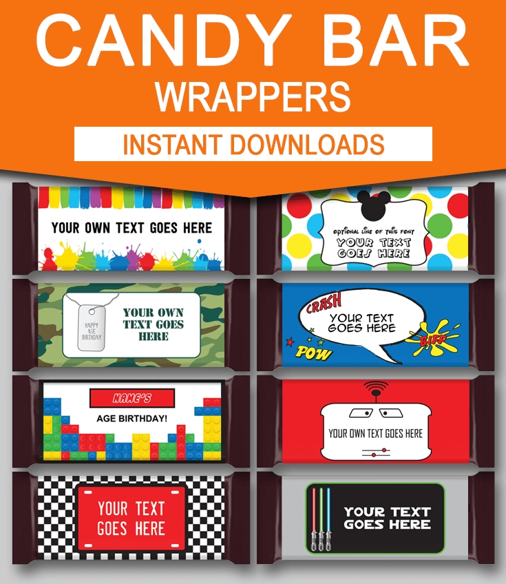 Free Printable Candy Bar Wrappers Templates With Regard To Candy Bar Wrapper Template Microsoft Word