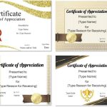 Free Printable Certificate Of Appreciation Template | Customize Online With Regard To Anniversary Certificate Template Free