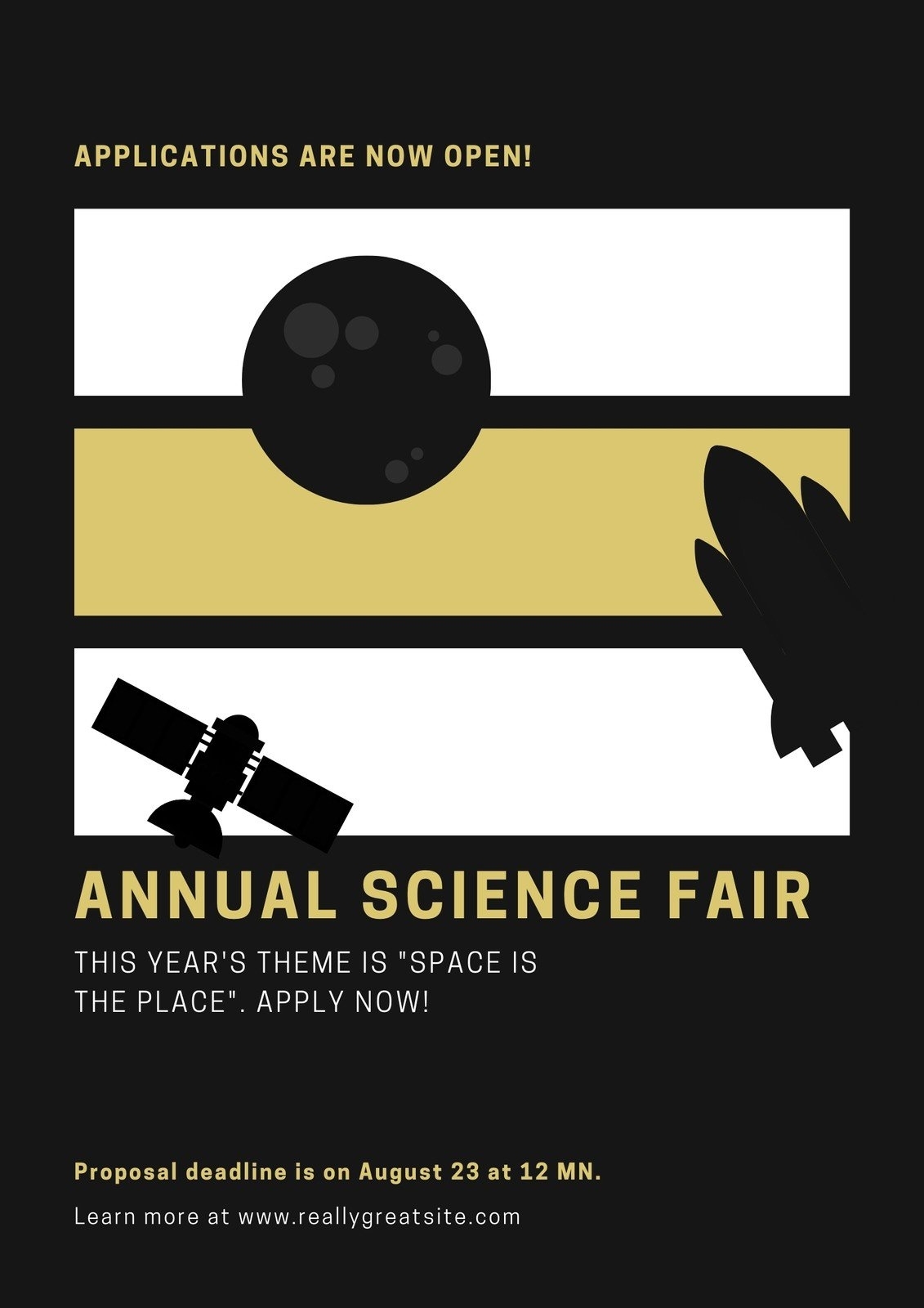 Free Printable, Customizable Science Fair Poster Templates | Canva For Science Fair Banner Template