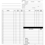 Free Printable Estimate Forms | Template Business In Blank Estimate Form Template