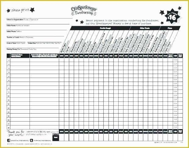 Free Printable Fundraiser Order Form Template Of Blank Fundraiser Order Inside Blank Fundraiser Order Form Template