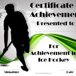 Free Printable Hockey Awards With Hockey Certificate Templates