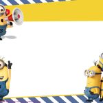 (Free Printable) – Minions Baby Shower Invitation Templates | Free Within Minion Card Template