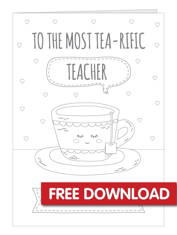 Free Printable Teacher Thank You Card – Bright Star Kids Inside Thank You Card For Teacher Template