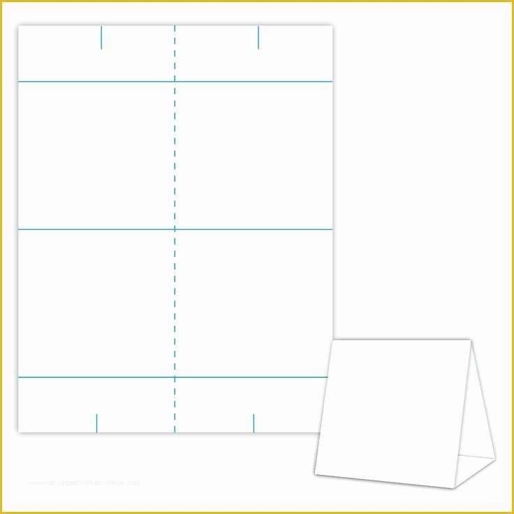 Free Printable Tent Cards Templates Of Table Tent Design Template Blank within Free Tent Card Template Downloads
