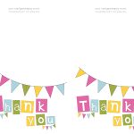 Free Printable Thank You Cards | Bake Sale Flyers - Free Flyer Designs in Free Printable Thank You Card Template