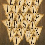 Free Printables Rustic Banner Letters A Z Inside Printable Letter Templates For Banners