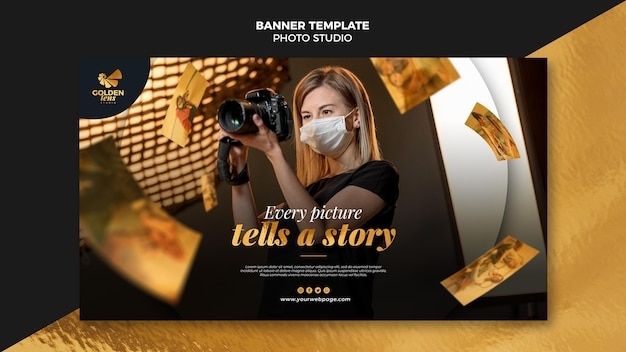 Free Psd | Banner Photo Studio Template throughout Photography Banner Template