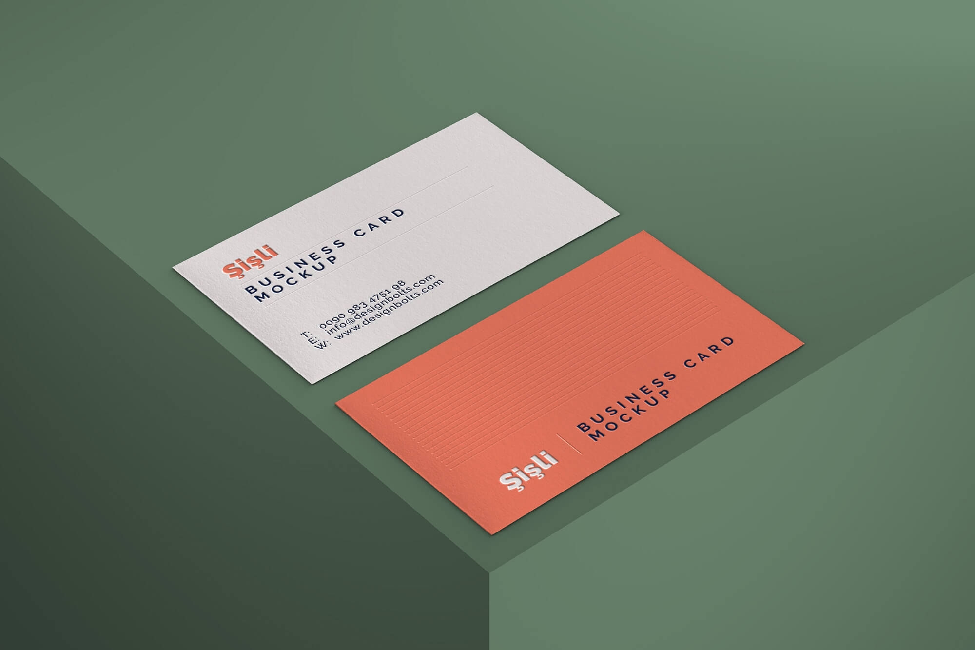 Free Simple Photorealistic Business Card Mockup Psd – Designbolts Regarding Free Psd Visiting Card Templates Download