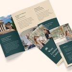 Free Simple Tri Fold University Brochure Template – Illustrator For Tri Fold Brochure Template Indesign Free Download