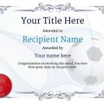 Free Soccer Certificate Templates - Add Printable Badges &amp; Medals within Soccer Award Certificate Template