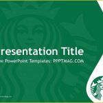 Free Starbucks Coffee Powerpoint Template Of Free Starbucks Powerpoint With Regard To Starbucks Powerpoint Template