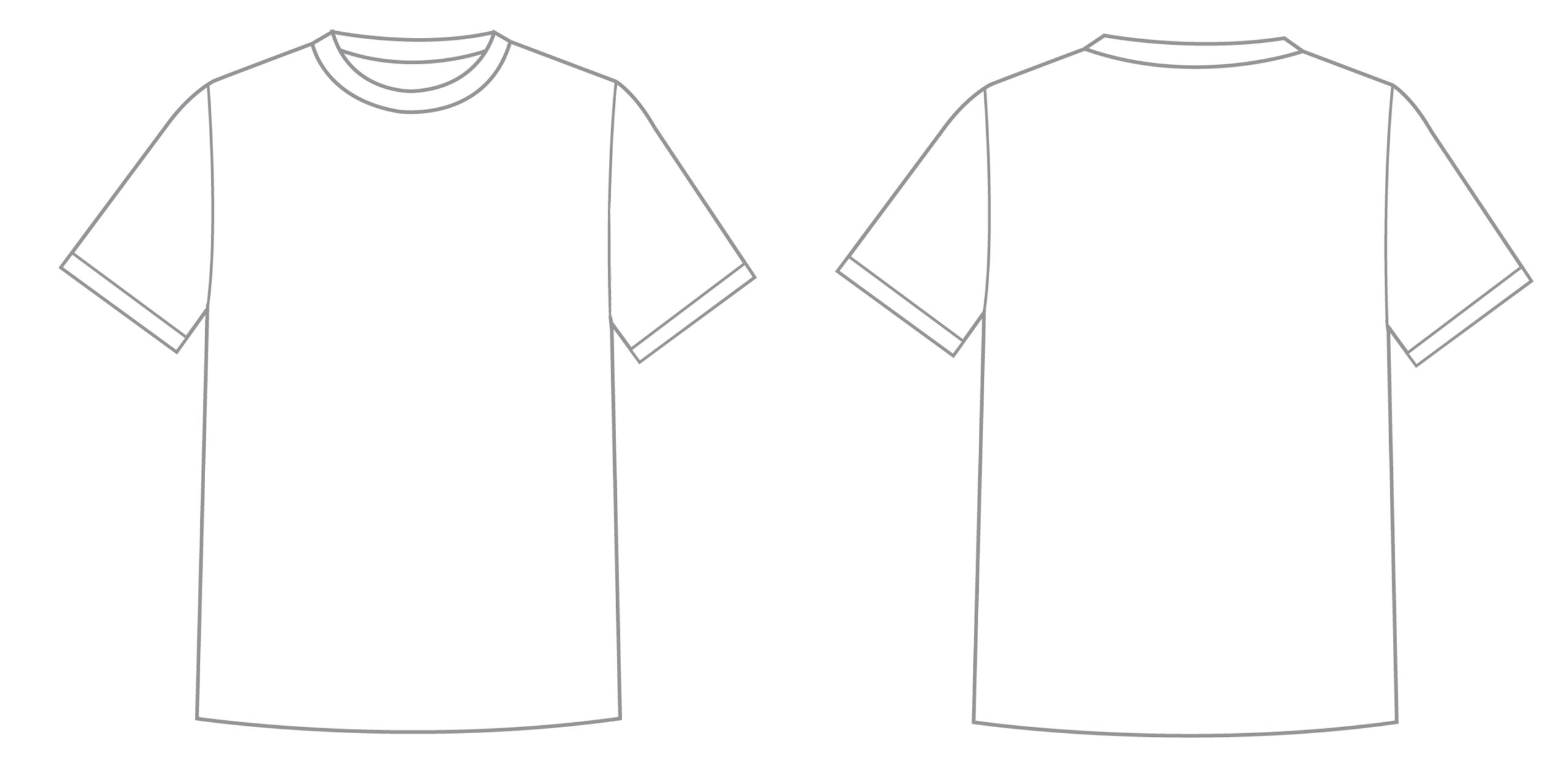 Free T Shirt Design Template, Download Free T Shirt Design Template Png For Printable Blank Tshirt Template