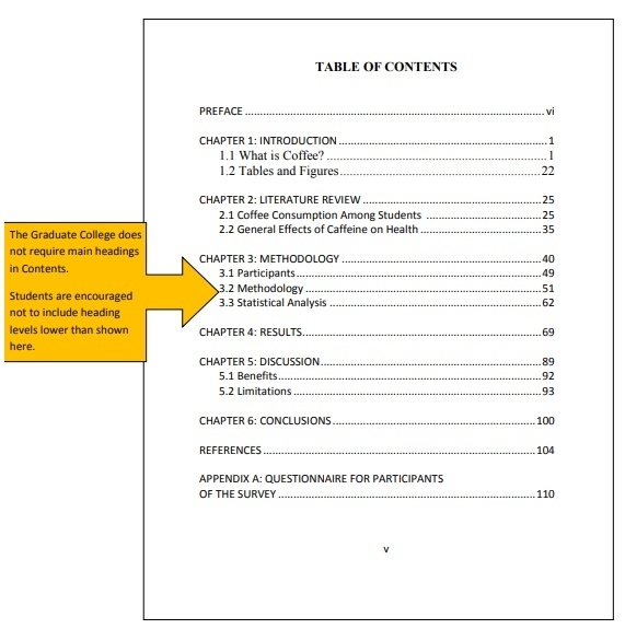 Free Table Of Contents Template - 22+ Best Documents [Word, Pdf] With Regard To Microsoft Word Table Of Contents Template