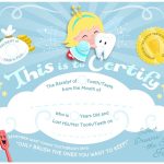 Free Tooth Fairy Certificate By Hallmark Pertaining To Free Tooth Fairy Certificate Template