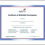 Free Training Participation Certificate Word Format – Sample Templates For Training Certificate Template Word Format