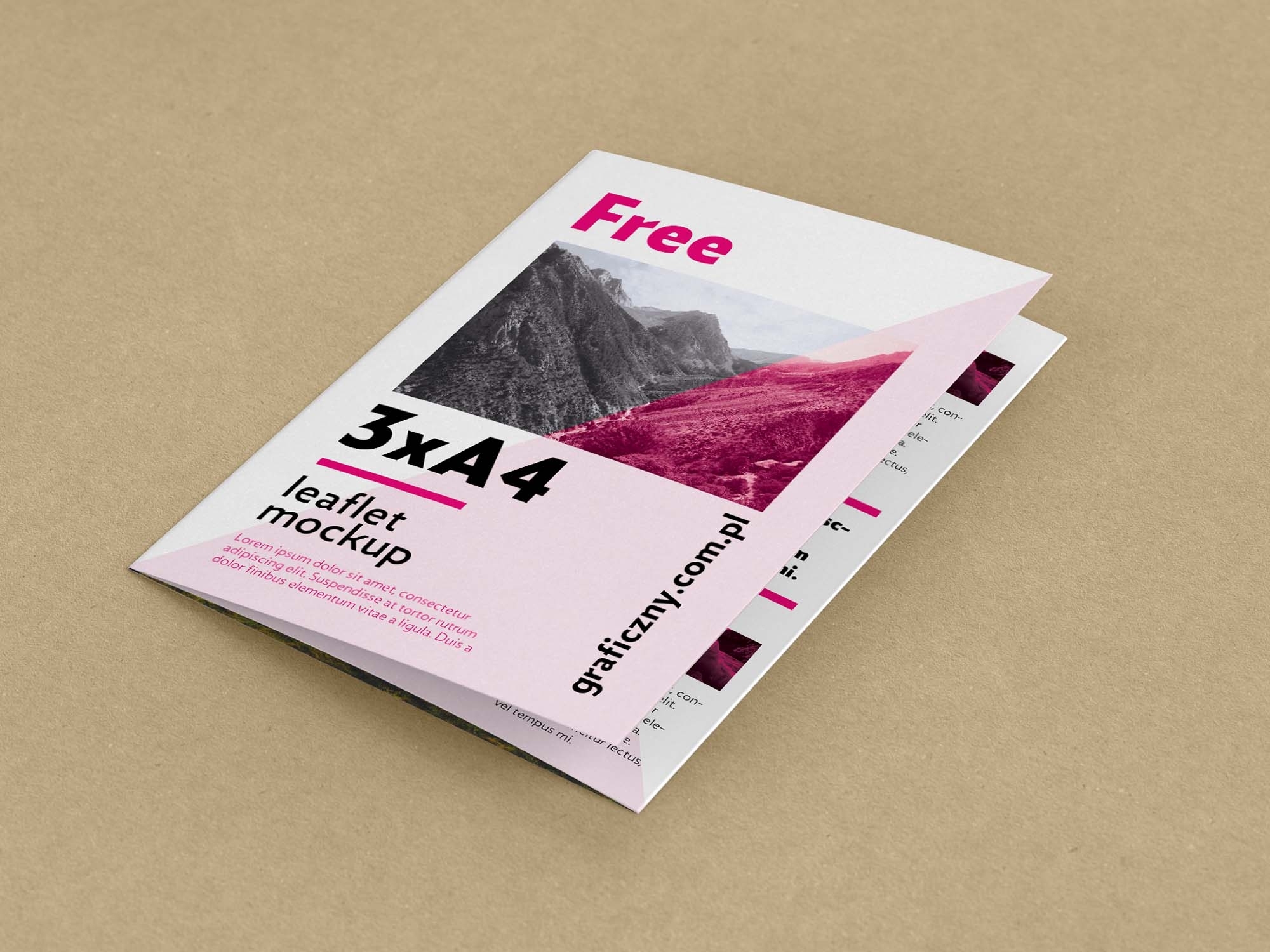 Free Trifold Leaflet Brochure Mockup Psd [2022] – Justmockup Throughout 3 Fold Brochure Template Psd