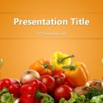 Free Various Vegetables Ppt Template In Sample Templates For Powerpoint Presentation
