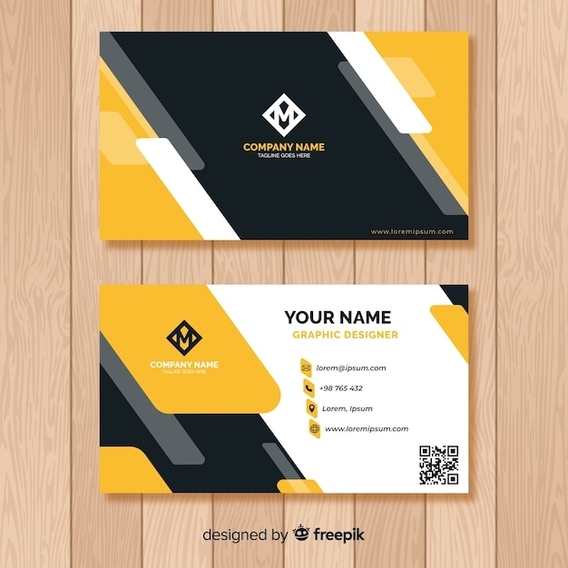 Free Vector | Business Card Template In Templates For Visiting Cards Free Downloads