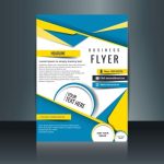 Free Vector | Colorful And Modern Brochure Template With Regard To Online Free Brochure Design Templates