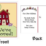 Free We'Ve Moved Cliparts, Download Free We'Ve Moved Cliparts Png Within Moving House Cards Template Free