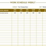 Free Work Schedule Templates For Word And Excel |Smartsheet throughout Work Plan Template Word