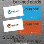 Generic Letterpress Business Card | Graphicriver With Regard To Generic Business Card Template