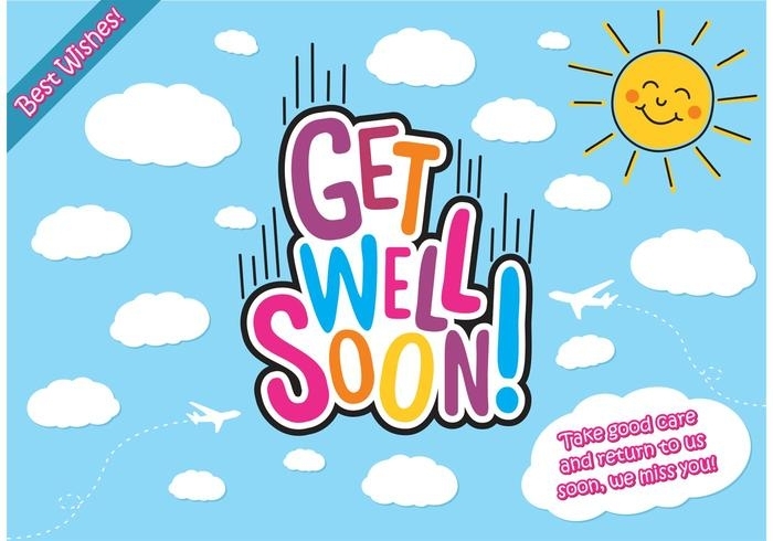 Get Well Soon Cards Vector Free 89182 Vector Art At Vecteezy Pertaining To Get Well Soon Card Template